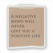 Scrapbook Style Motivation Quote Stickers (Devant)