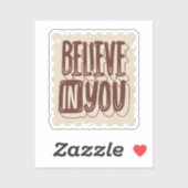 Scrapbook Style Motivation Quote Stickers (Vel)