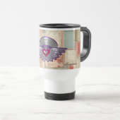 Scrapbookers Insigne principal Voyage Mug (Devant droit)