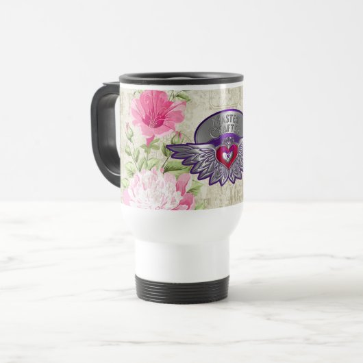 Scrapbookers Insigne principal Voyage Mug (Devant gauche)