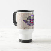 Scrapbookers Insigne principal Voyage Mug (Devant gauche)