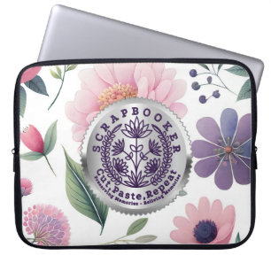 Scrapbookers – Knip, Plak en Herhaal Laptop Sleeve