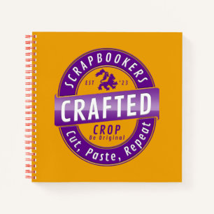 Scrapbookers - knippen, plakken en herhalen notitieboek