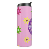 Scrapbookers - knippen, plakken en herhalen thermosbeker (Gedraaid links)