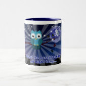 Scrapbookers "Owl be scrapping Al nacht Lang" Mok (Midden)