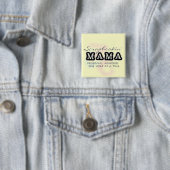Scrapbooking Mama Tshirts en Gifts Vierkante Button 5,1 Cm (In situ)