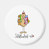 Scrapbooking moer magneet (Voorkant)