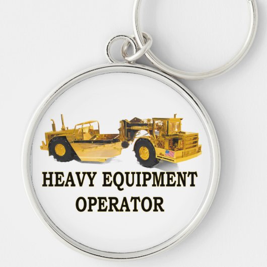 SCRAPER EARTH MOVER SLEUTELHANGER (Voorkant)