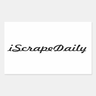 Scrapeworks iScrapeDaily Sticker