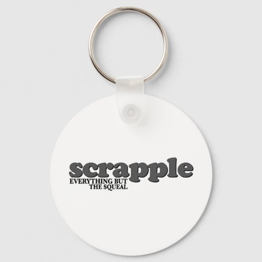 Scrapple Squeal Sleutelhanger (Voorkant)