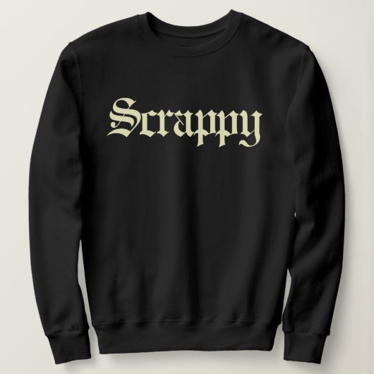 Scrappy Trui (Design voorkant)