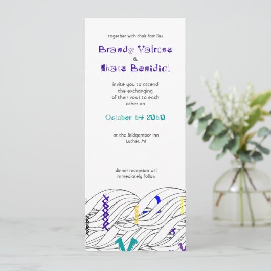 Scratch Kaart (Staand voorkant)