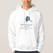 Scratch My Back Alaskan Cruise Unisex Hoodie (Voorkant)