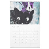 Scratch & Whiskers – Calendrier Chat Graphique 202 (Mar 2027)