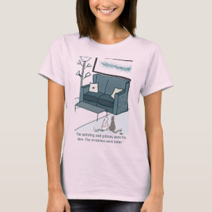 Scratches Animal de compagnie ou T-shirt femme hum