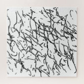 Scratches in zwart-wit - 1 legpuzzel (Horizontaal)