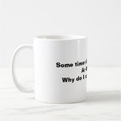 Scratching my koffiemok (Links)