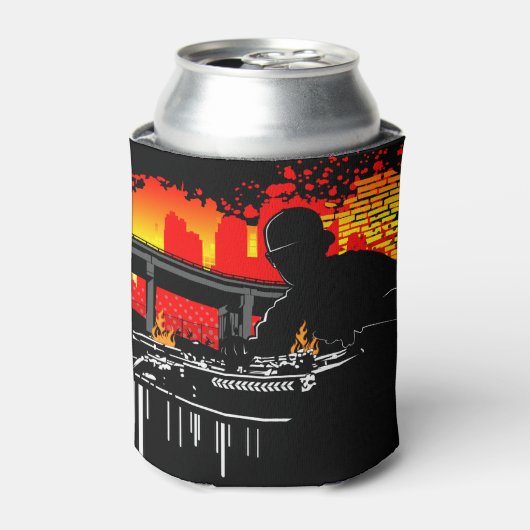 Scratchingsuitrustingen Blikjeskoeler (Blikje Voorkant)