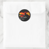 Scratchingsuitrustingen Ronde Sticker (Tas)