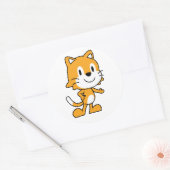 ScratchJr Cat Sticker (Envelop)