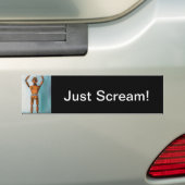 Scream 2 bumpersticker (Op auto)