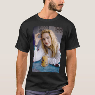 Scream-actrice Drew Barrymore ET door Michael T-shirt