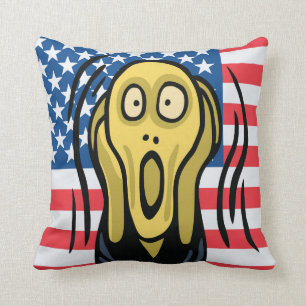 Scream American Kussen
