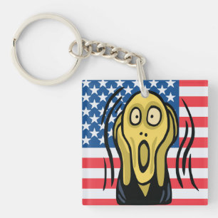 Scream American Sleutelhanger