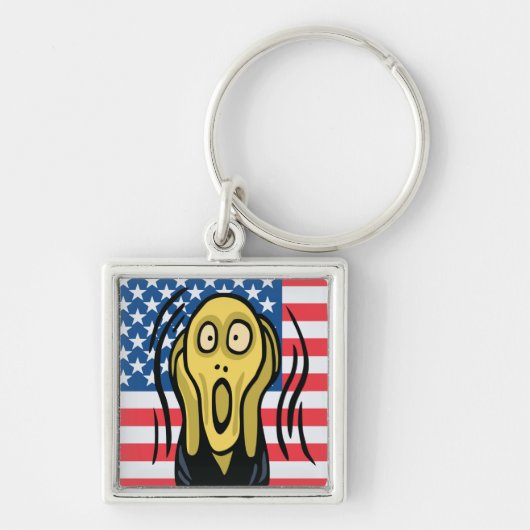 Scream American Sleutelhanger (Voorkant)
