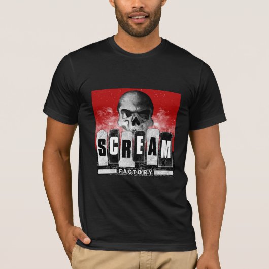 Scream Factory T-Shirt (zwart) (Voorkant)