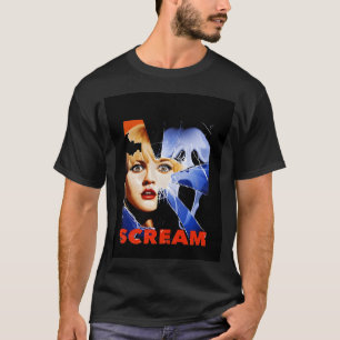 Scream Ghost Face Crack T-shirt