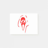 Scream Ghost Face Post-it® Notes (Voorkant)