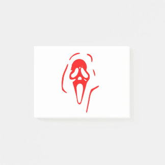 Scream Ghost Face Post-it® Notes