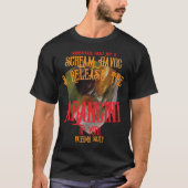 Scream Havoc Release Arancini War Palermo Sicily T-shirt (Voorkant)