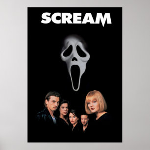 Scream horror slasher film poster