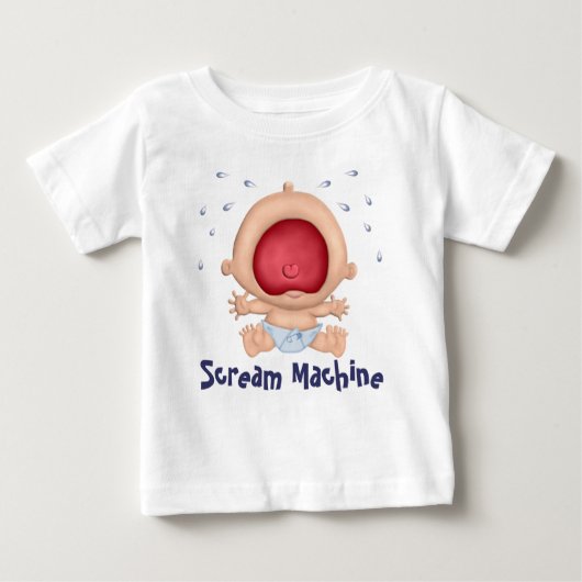Scream Machine Bawling Baby humor - Jongen (Voorkant)