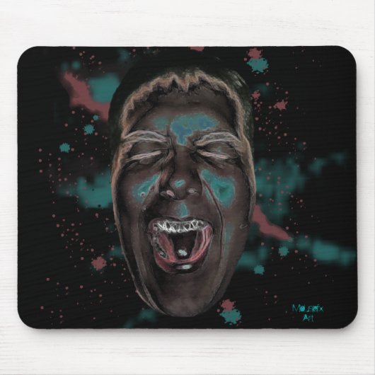 Scream Mousepad Muismat (Voorkant)
