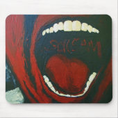 Scream Mousepad Muismat (Voorkant)