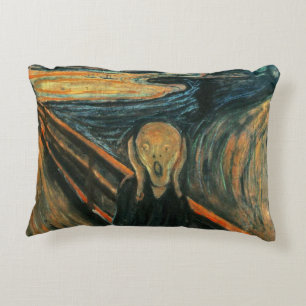 Scream Munch Modern Art Abstract Accent Kussen