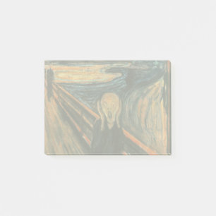 Scream Munch Modern Art Abstract Post-it® Notes