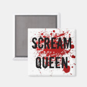 Scream Queen Magneet (Voorkant / Achterkant)