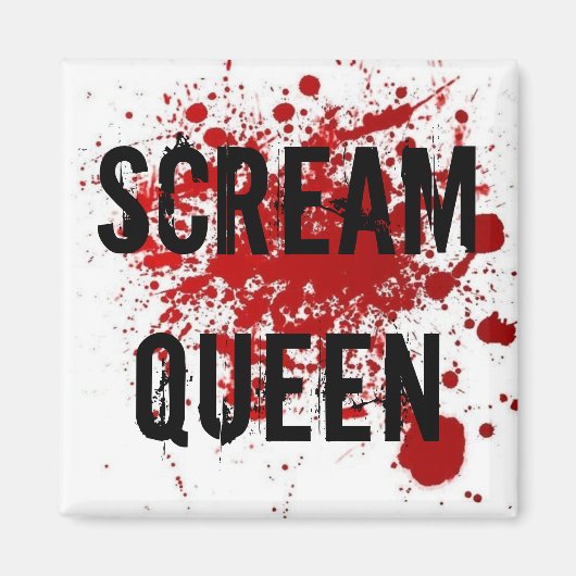 Scream Queen Magneet (Voorkant)