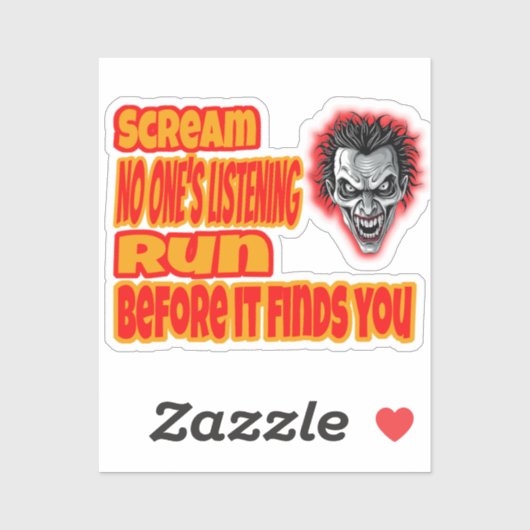 Scream Sticker (Vel)