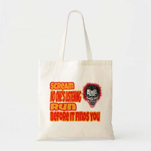 Scream Tote Bag (Voorkant)