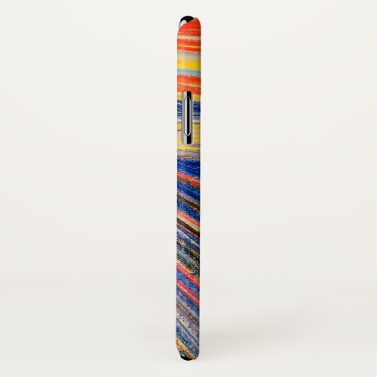 Scream van Edvard Munch (in pastel) Case-Mate iPhone Case (Achterkant / rechts)