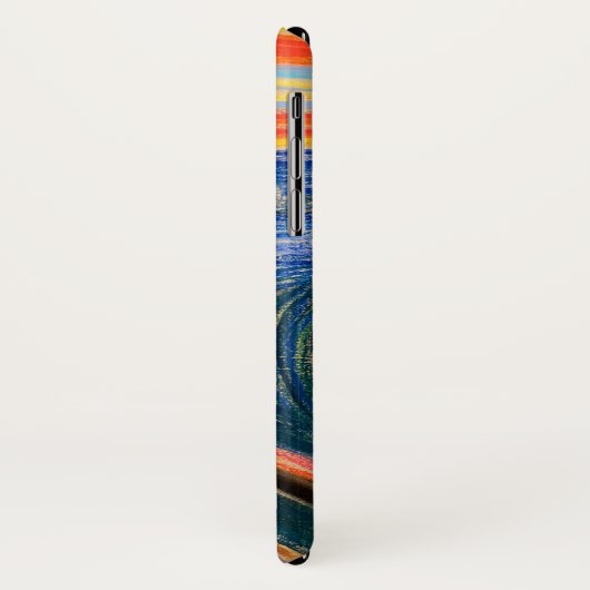 Scream van Edvard Munch (in pastel) Case-Mate iPhone Case (Achterkant/links)