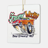 Screamin' Woody Keramisch Ornament (Links)
