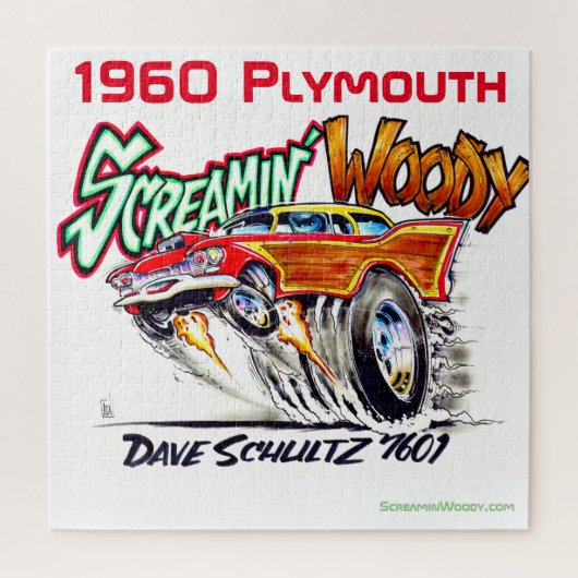 Screamin' Woody - Puzzle met hoge problemen Legpuzzel (Verticaal)