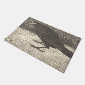 Screaming Crow (door Jan Mankes) Deurmat (Schuin)