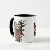 Screaming Daemon Horror Mok (Voorkant links)